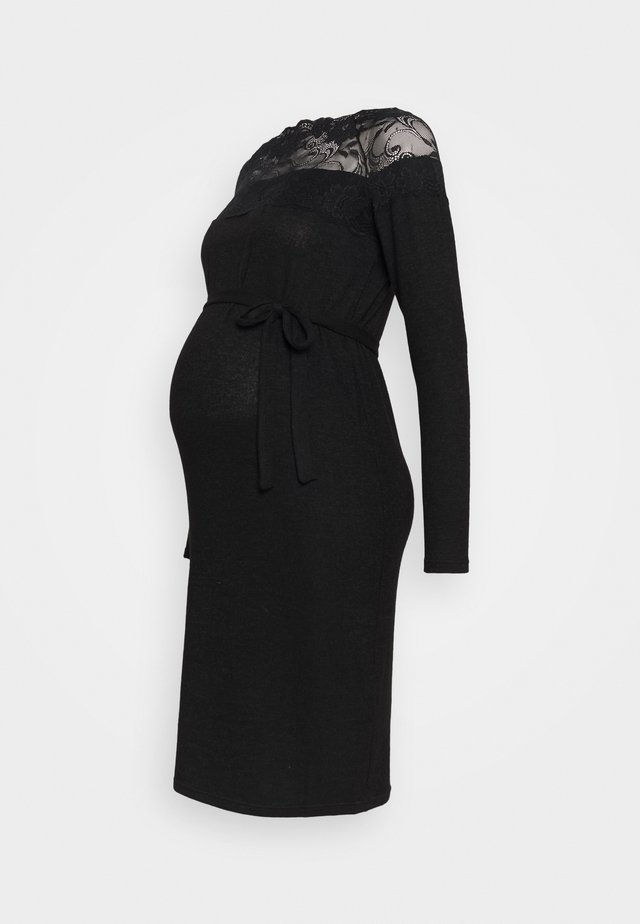 MLDEA DRESS - Robe pull - black