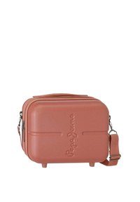 Trousse De Toilette Pepe Jeans Highlight - ABS Léger - 2 Compartiments + Miroir - 29x21x15 Cm