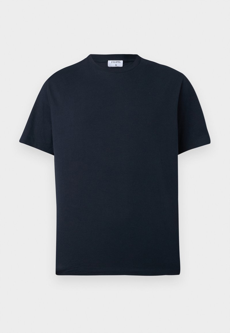 Filippa K FILIP TEE - Pamata T-krekls - navy/tumši zils - Zalando.lv