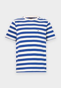 ESSENTIAL SOLID POCKET TEE - Osnovna majica kratkih rukava - wedge blue/ivory petal