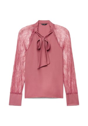 Calliope, CAMICIA PIZZO - Blouse - malva