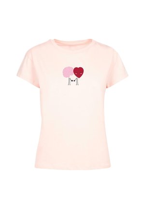 Merchcode, HUGS LOVE-EMOTIONAL BALANCE BOX - T-shirt imprimé - pink