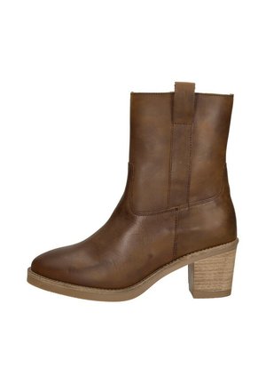 Korte laarzen - cognac