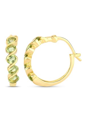 CREOLEN  PERIDOT - Ohrringe - gold-coloured