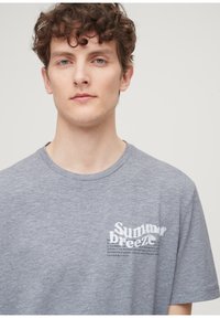 s.Oliver T-shirt print - schiefergrau