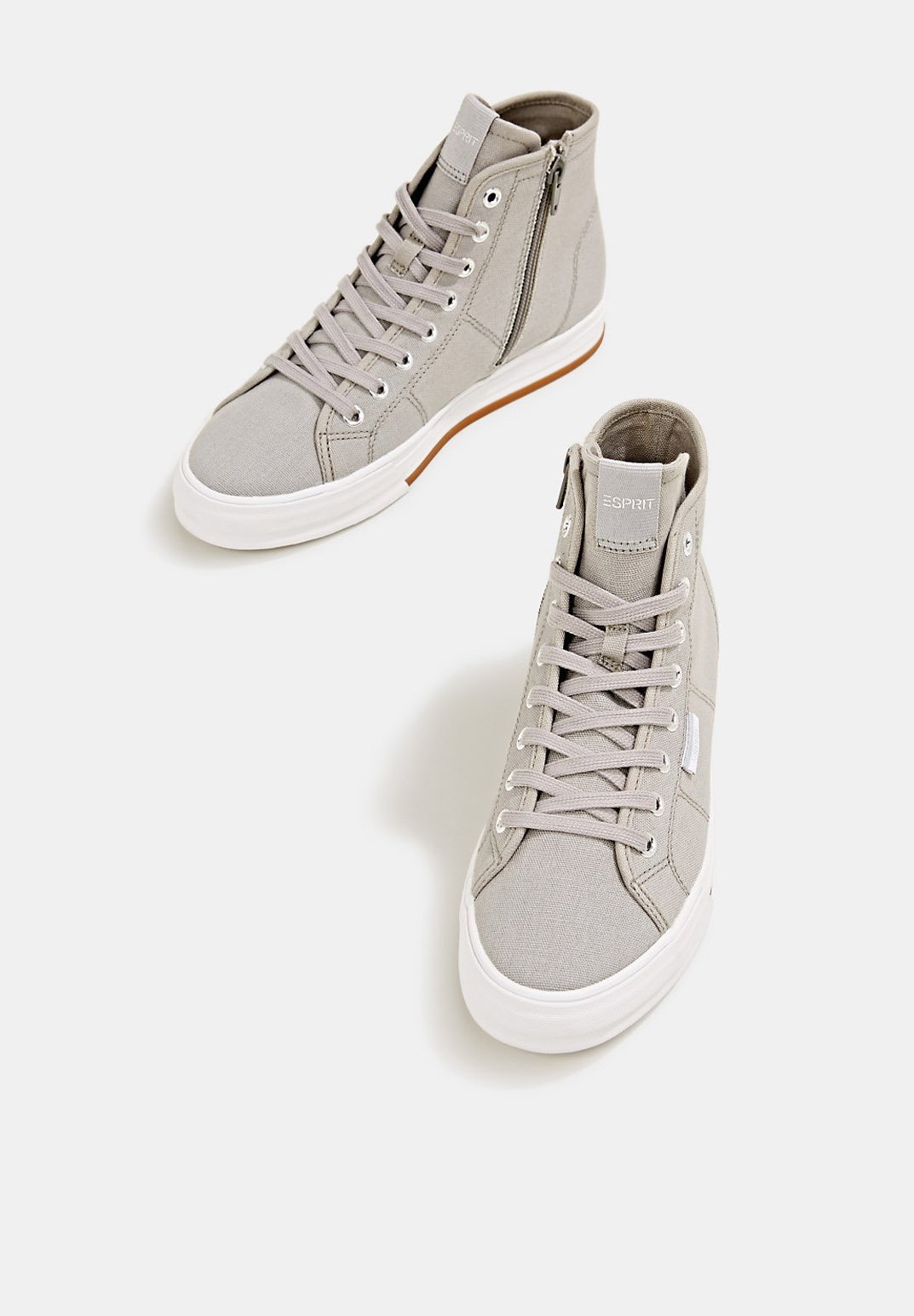 esprit high top trainers
