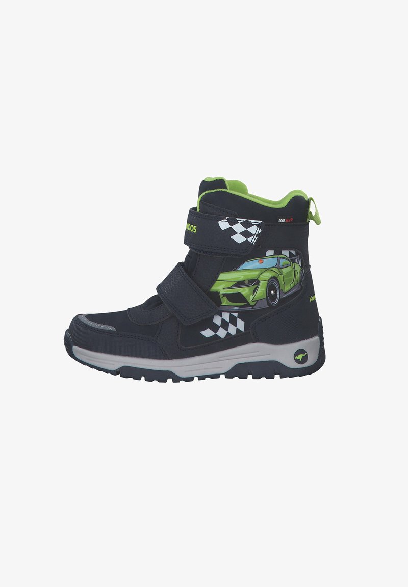 KangaROOS LUXOR - Snowboot/Winterstiefel - dk navy lime car