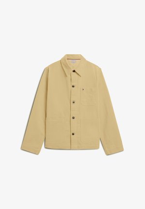 Tommy Hilfiger, TOMMY HILFIGER RELAXED FIT CORDUROY CHORE SHIRT JACKET - Let jakke / Sommerjakker - gentle gold