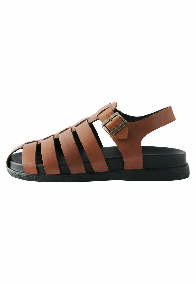 Next REGULAR FIT brązowy
