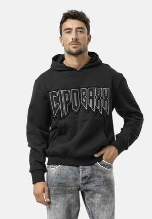 Kapuzenpullover - schwarz