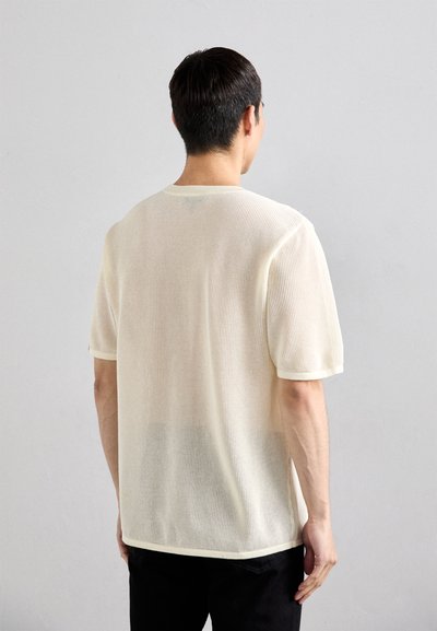 rag & bone PAYTON TEE - T-shirt basique - ivory