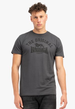 Lonsdale NORMALE PASSFORM ORIGINAL - Print T-shirt - anthracite black