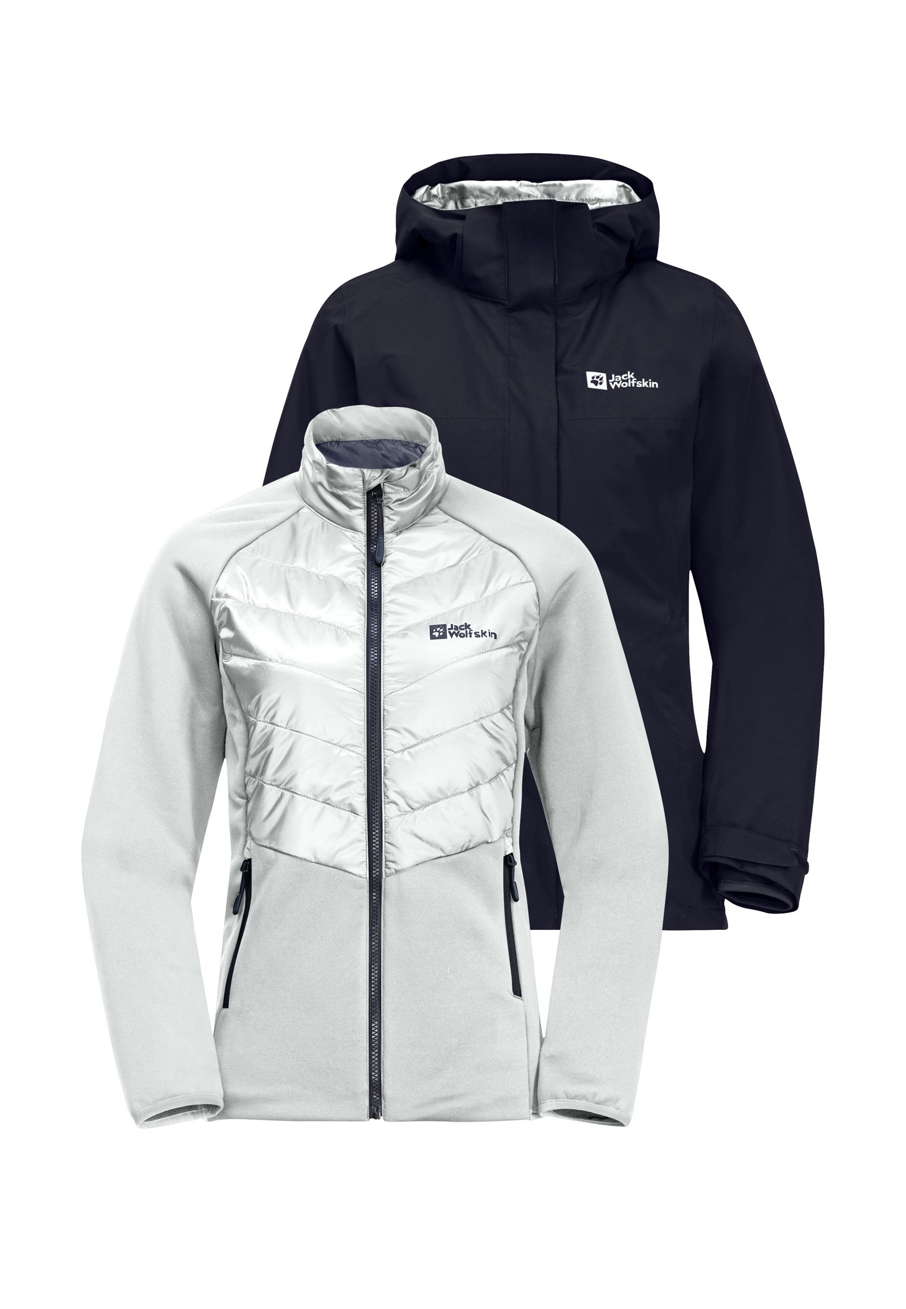 Jack Wolfskin Soft shell jacket graphite cool grey/grey Zalando