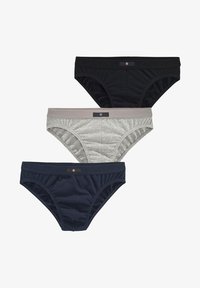 Unausgewählt, marine graumeliert schwarz