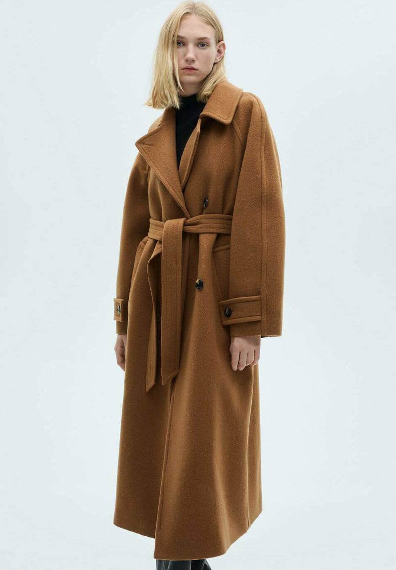 Mango Trenchcoat - brown