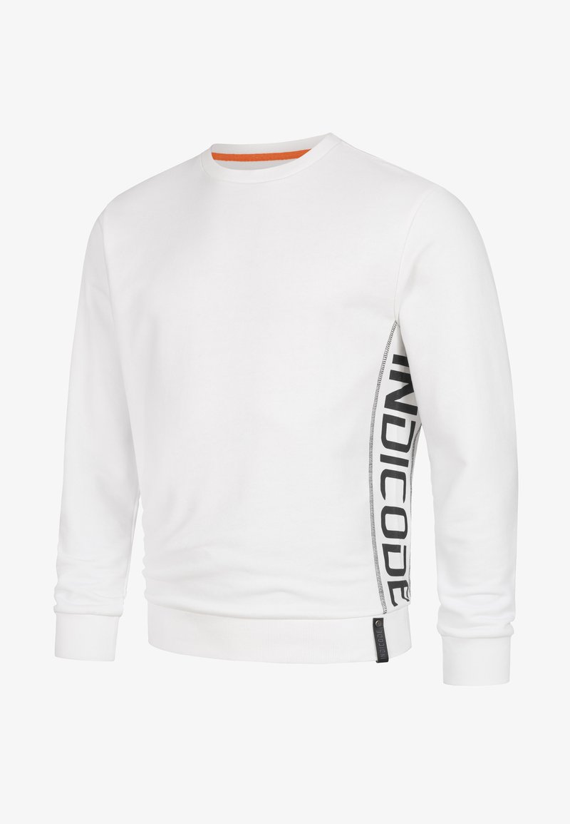 Intercode Denim INDICODE JEANS Sweater - offwhite/crème - Zalando.nl