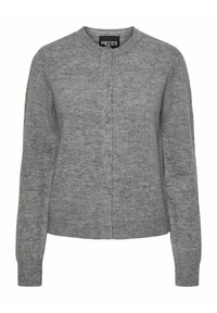 PCMALOU - Cardigan - medium grey melange