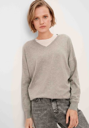 Jumper - taupe melange