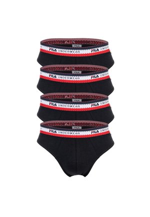 Fila 4ER PACK - LOGOBUND, STRETCH - Braguitas - schwarz