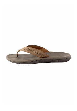 COMFORT TOE POST REGULAR FIT - Sandales tongs - brown