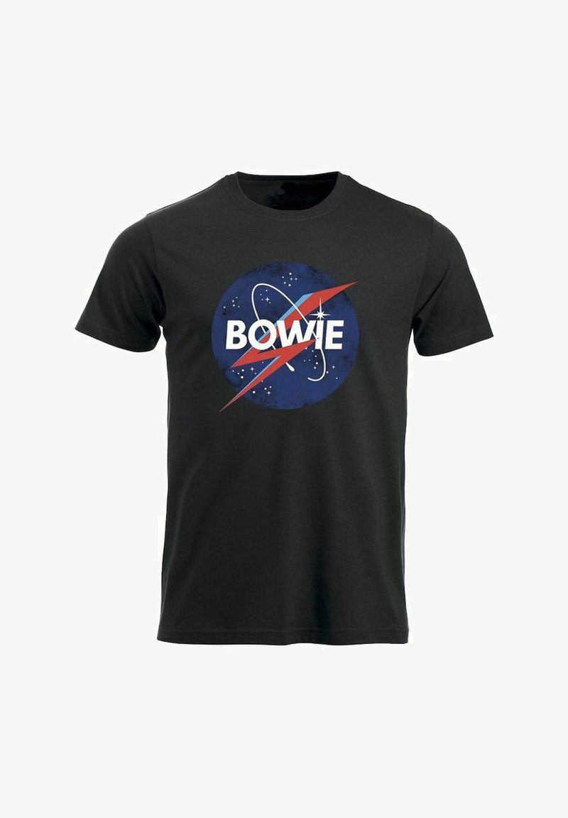 rockshirts DAVID BOWIE SPACEMAN - Triko s potiskem - black