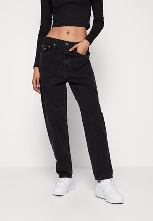 Relaxed fit jeans - black denim