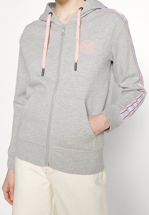 Sweater met rits - grey