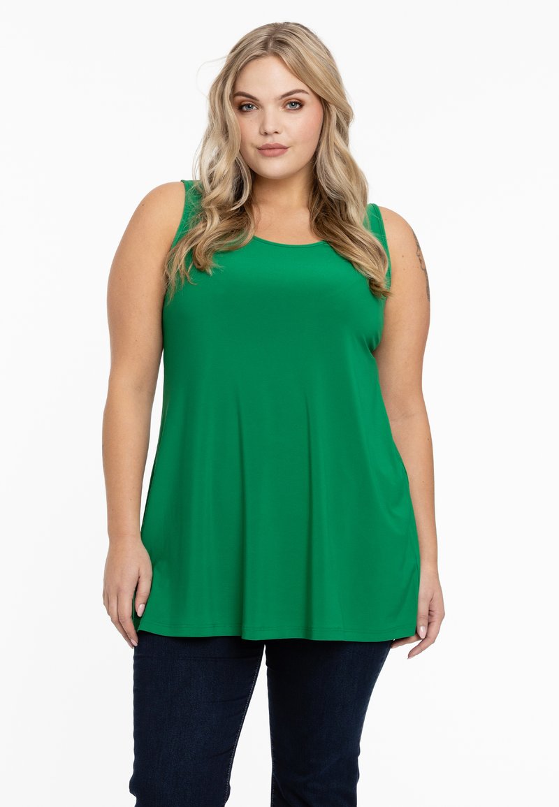 YOEK Round Neck - Top - green