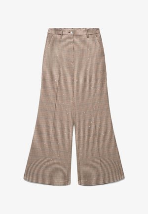 Calliope, PANTALONE LUNGO APPLICAZIONI - Stoffhose - var prugna
