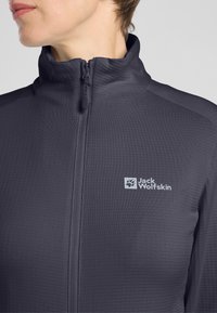 Jack Wolfskin KOLBENBERG FZ W - Giacca in pile - graphite