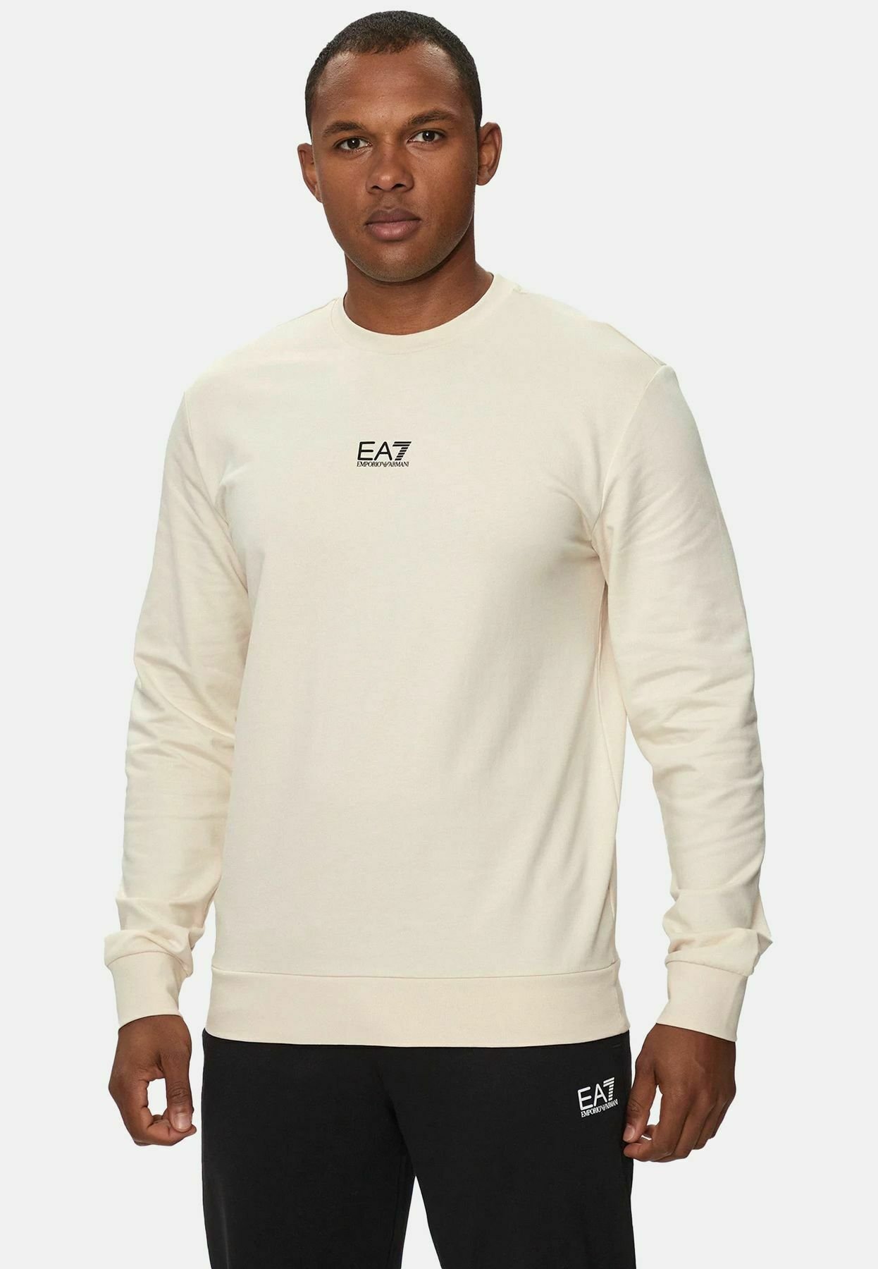 Felpa Emporio Felpa Tuta Armani EA7 Emporio Armani Felpa Beige