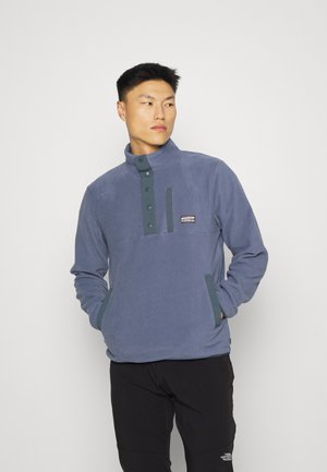 NO DESTINATION - Felpa in pile - blue indigo