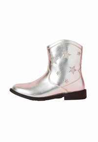 Lipsy STAR WESTERN REGULAR FIT - Kaubojiški / motociklininko stiliaus aulinukai - silver