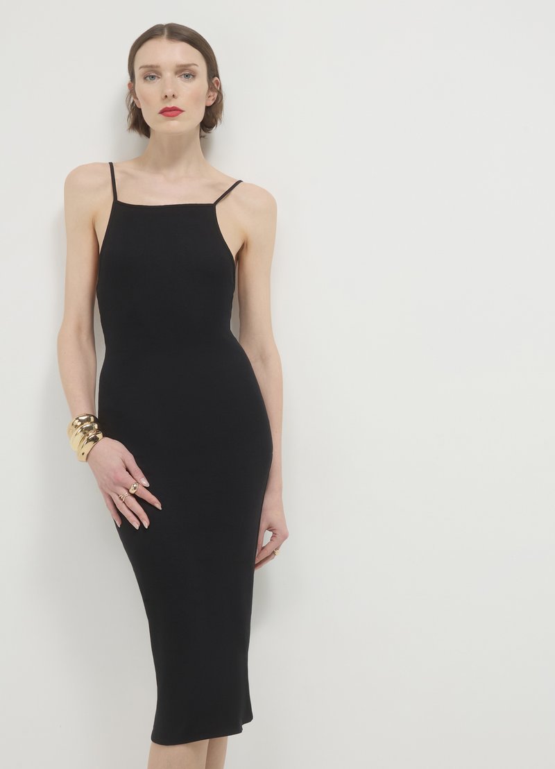Calliope Vestito di maglina - ultrablack