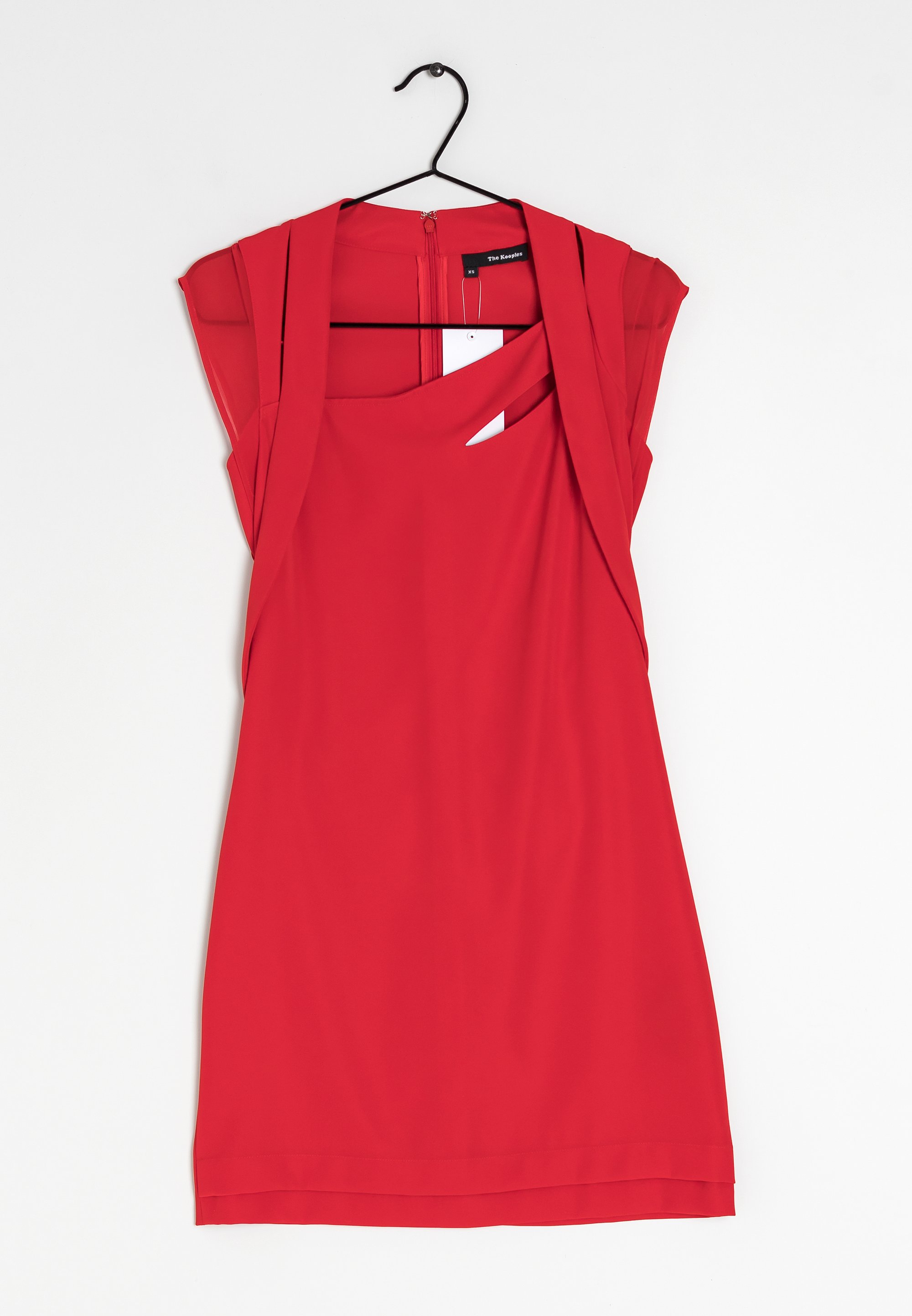 The Kooples Robe en jersey red/rouge (Seconde main) ZALANDO