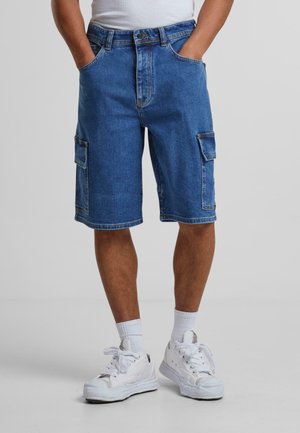 X-TRA UFO  - Denim shorts - washedblue