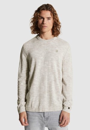 Cast Iron, Strickpullover - aluminum