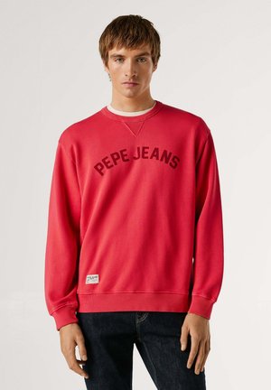 GIO CREW - Felpa - summer red