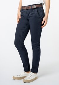 Sublevel MIT GÜRTEL - Broek - blue
