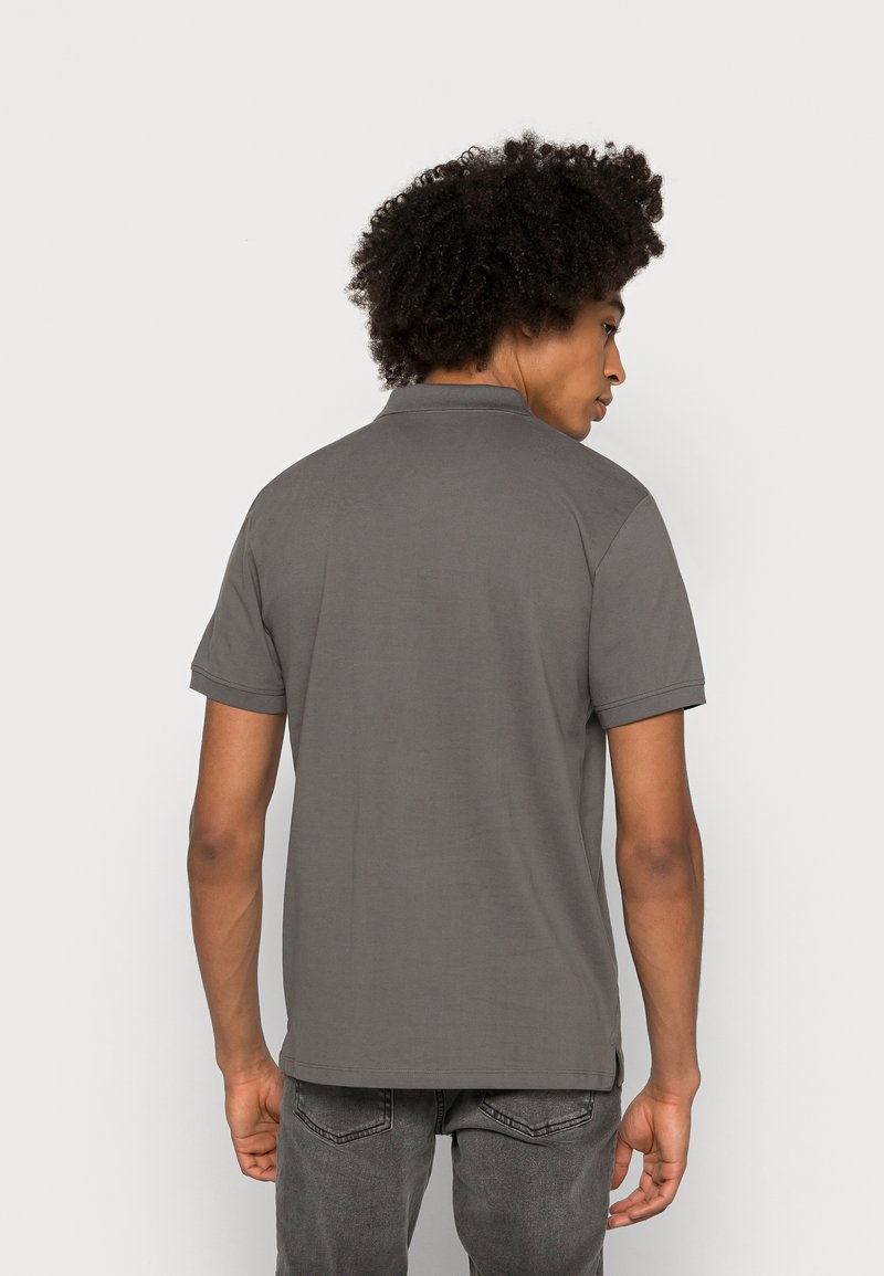 Herren T-Shirts basic | Esprit Poloshirt dark grey/dunkelgrau - ST55434 Herren T-Shirts basic | Esprit Poloshirt dark grey/dunkelgrau - ST55434