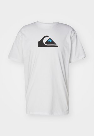 Quiksilver COMP LOGO UNISEX - T-shirt imprimé - white
