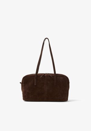 Les Copains, HANDBAG WITH DOUBLE HANDLES AND ZIP. - Handtasche - dark brown