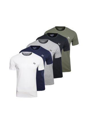 JOSEPH 5ER PACK - Basic T-shirt - light grey mela lgmnbts