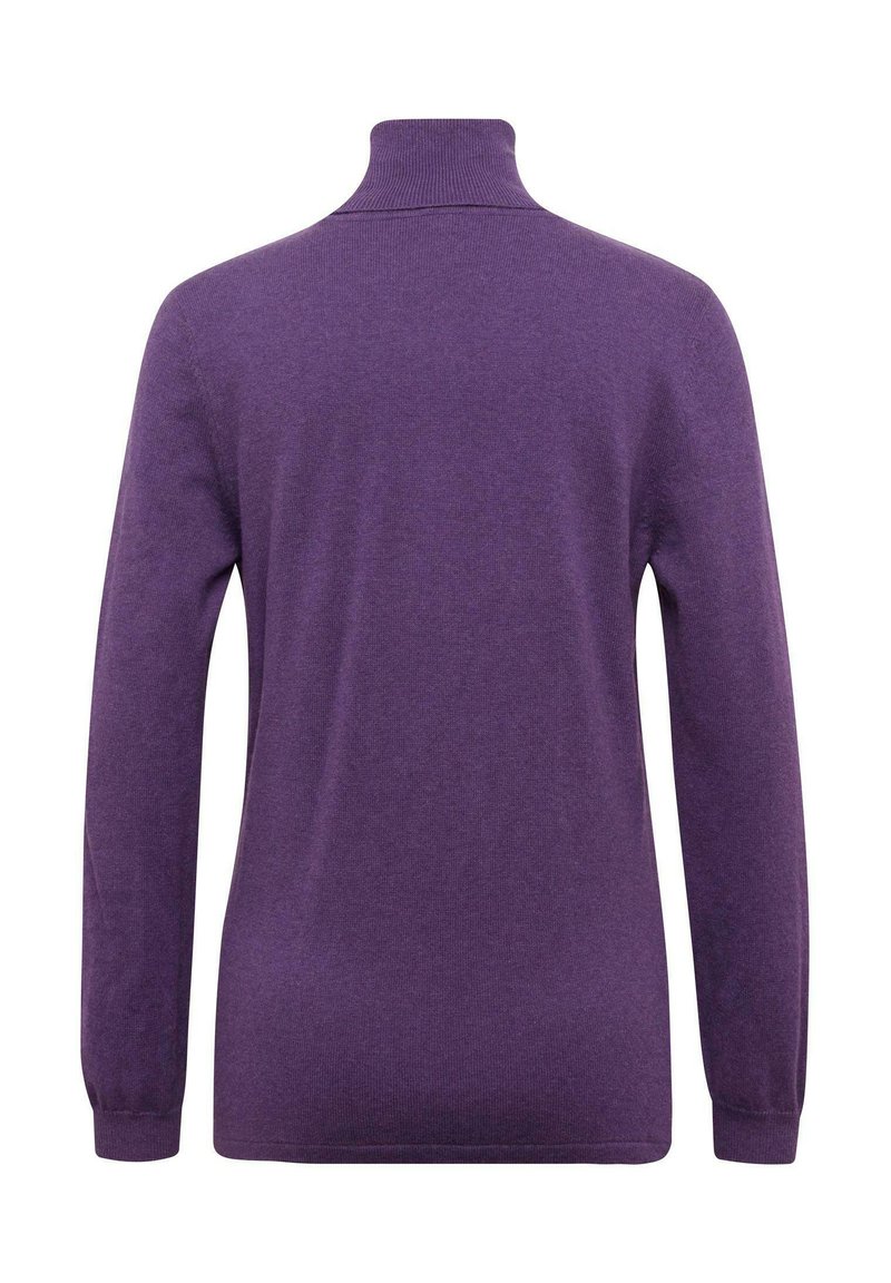 Damen Strickjacken | GOLDNER Strickpullover lila - KC46295 Damen Strickjacken | GOLDNER Strickpullover lila - KC46295