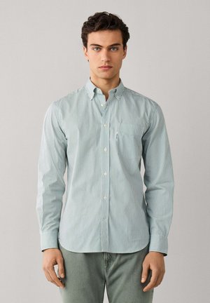 Façonnable, FAÇONNABLE SHIRT CLBD CANDY STRPE POP - Hemd - casting green
