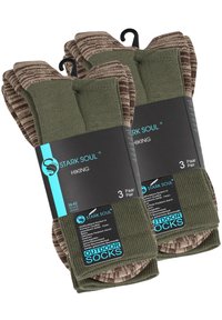 Stark Soul 6 PAAR MIT SPEZIALPOLSTERUNG - Calze - olivegrün