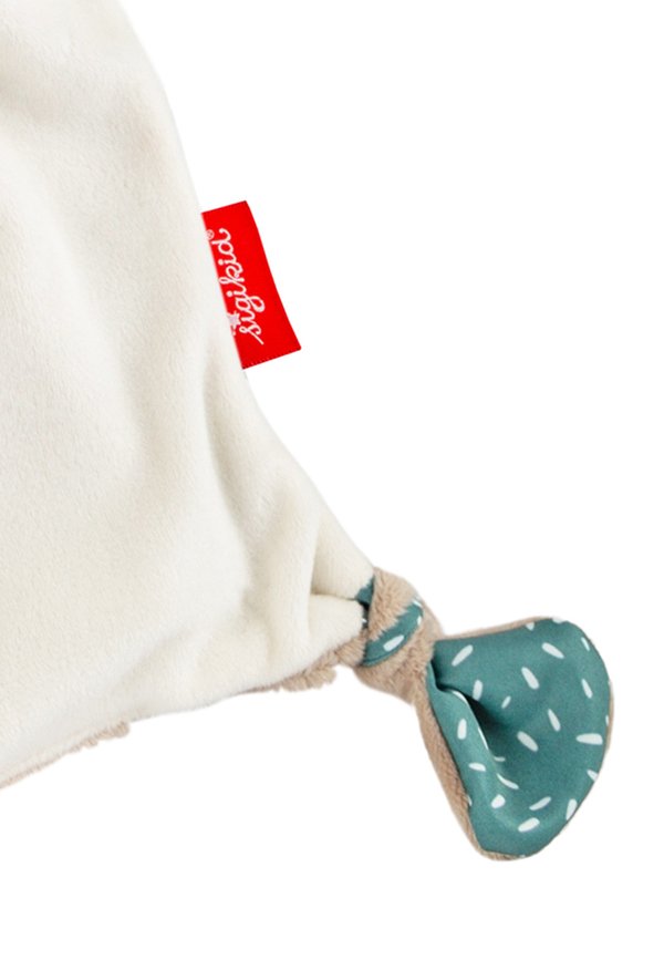 DRACHE  – Kuscheltuch – grau