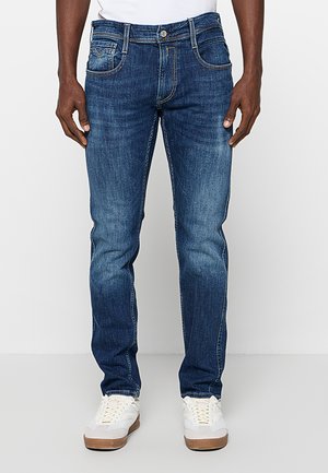 Replay ANBASS - Blugi drepți - dark blue