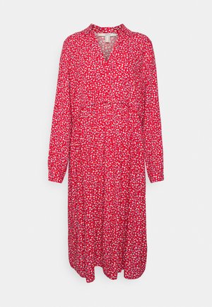 rotes kleid mit weißen punkten zalando