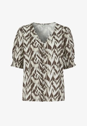 Cellbes of Sweden, Blouse - brown patterned